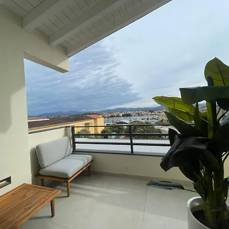 Luxurious High-end 2br Penthouse+ Terrace+ Great View+ Parking - Historical Centre Olbia